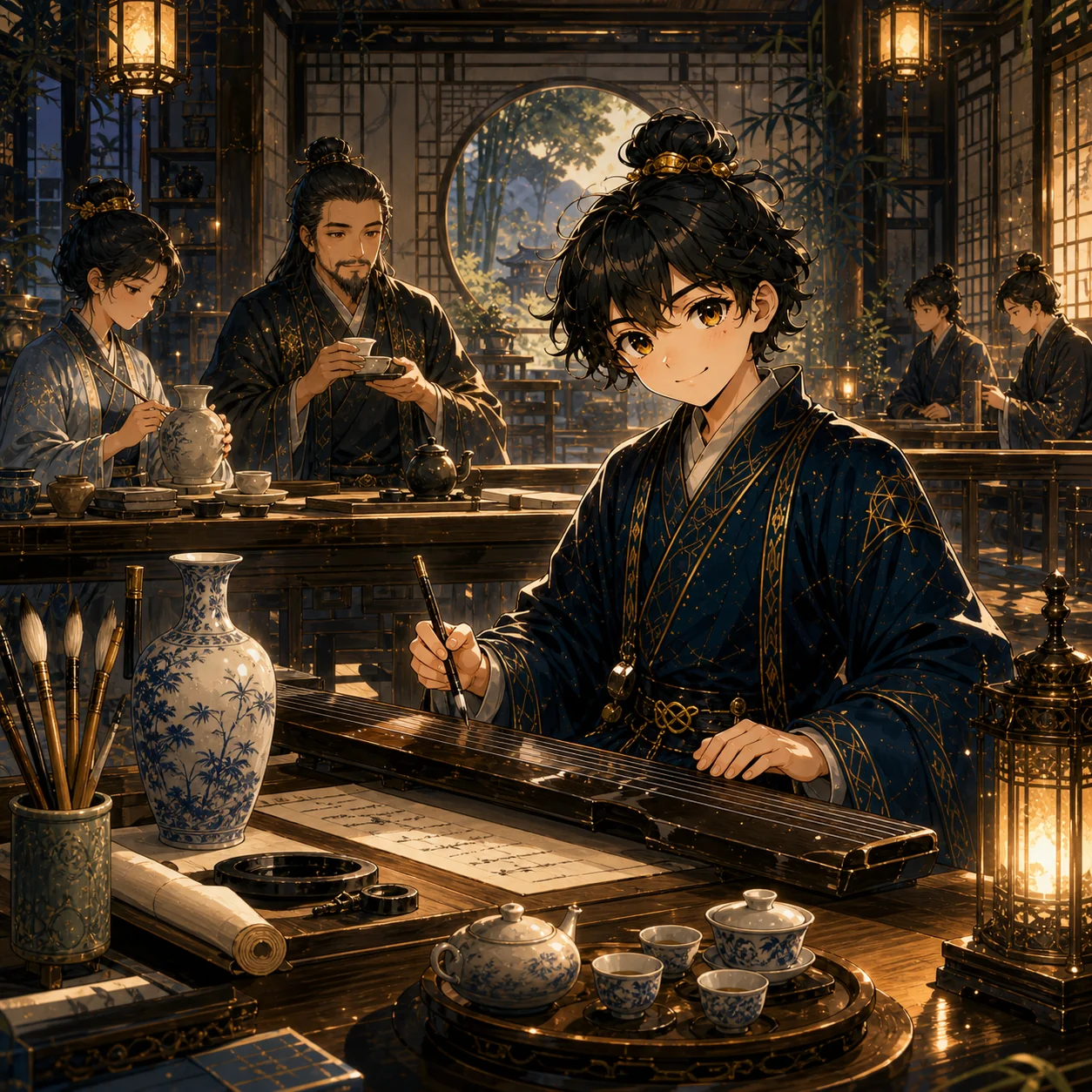中國傳統文化插圖